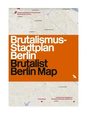 Carte de Berlin brutaliste - Brutalist Berlin Map