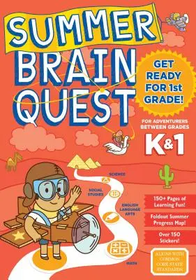 Quête cérébrale estivale : Entre la maternelle et la première année - Summer Brain Quest: Between Grades K & 1