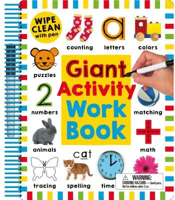 Wipe Clean : Cahier d'activités géant - Wipe Clean: Giant Activity Workbook