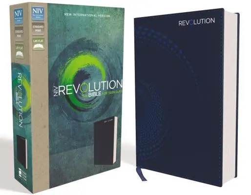 NIV, Bible révolutionnaire, simili cuir, bleu : La Bible pour les adolescents - NIV, Revolution Bible, Imitation Leather, Blue: The Bible for Teen Guys