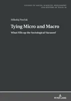 Lier le micro et le macro : comment combler le vide sociologique&nbsp;? - Tying Micro and Macro; What Fills up the Sociological Vacuum?