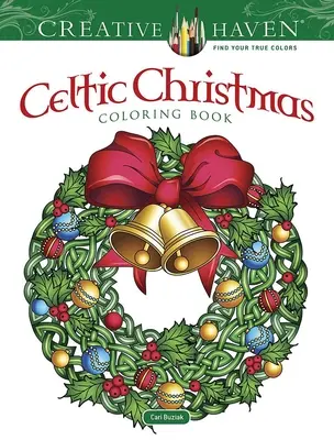 Livre de coloriage de Noël celtique de Creative Haven - Creative Haven Celtic Christmas Coloring Book