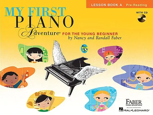 Ma première aventure au piano : Livre de leçons a avec audio en ligne [Avec CD (Audio)] - My First Piano Adventure: Lesson Book a with Online Audio [With CD (Audio)]