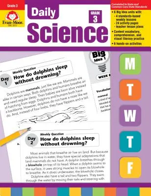 Science quotidienne, 3e année - Daily Science Grade 3