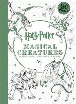 Harry Potter Magical Creatures Postcard Coloring Book (Livre de coloriage de cartes postales) - Harry Potter Magical Creatures Postcard Coloring Book