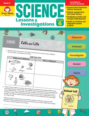 Leçons et enquêtes scientifiques, 6e année - Science Lessons and Investigations, Grade 6