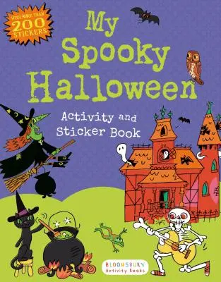 Mon livre d'activités et d'autocollants Halloween effrayant - My Spooky Halloween Activity and Sticker Book