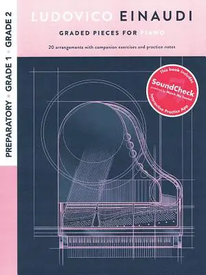 Ludovico Einaudi - Graded Pieces for Piano : Préparatoire - Grade 2 - Ludovico Einaudi - Graded Pieces for Piano: Preparatory - Grade 2