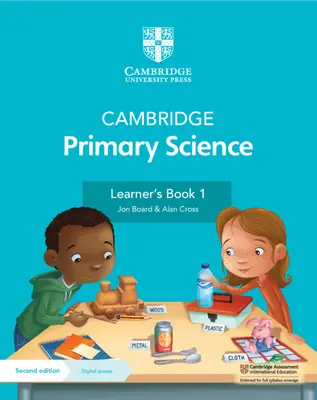 Cambridge Primary Science Learner's Book 1 avec accès numérique (1 an) - Cambridge Primary Science Learner's Book 1 with Digital Access (1 Year)