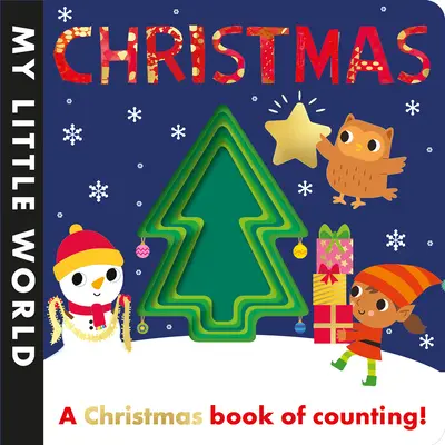 Noël : Un livre de comptage de Noël qui passe au peigne fin - Christmas: A Peek-Through Christmas Book of Counting