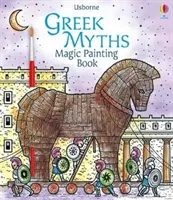 Livre de peinture magique sur les mythes grecs - Greek Myths Magic Painting Book