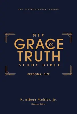 Niv, Bible d'étude Grâce et Vérité, format personnel, couverture rigide, caractères rouges, impression confortable - Niv, the Grace and Truth Study Bible, Personal Size, Hardcover, Red Letter, Comfort Print