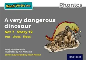 Read Write Inc. Phonics : Grey Set 7 Storybook 12 Un dinosaure très dangereux - Read Write Inc. Phonics: Grey Set 7 Storybook 12 A Very Dangerous Dinosaur