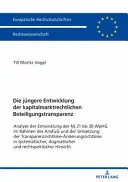 L'évolution récente de la transparence de la participation au marché des capitaux : Analyse de l'évolution des 21 à 30 Wphg dans le cadre de l'Ansfug et du D - Die Juengere Entwicklung Der Kapitalmarktrechtlichen Beteiligungstransparenz: Analyse Der Entwicklung Der  21 Bis 30 Wphg Im Rahmen Des Ansfug Und D