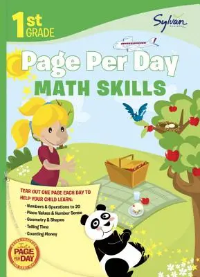 1st Grade Page Per Day : Math Skills - 1st Grade Page Per Day: Math Skills