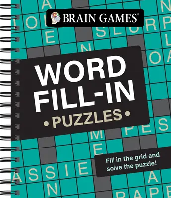 Jeux cérébraux - Casse-tête de mots à remplir - Brain Games - Word Fill-In Puzzles