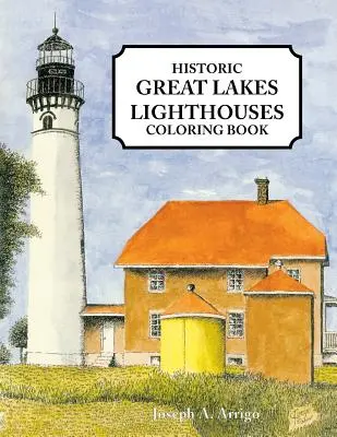 Livre à colorier sur les phares des Grands Lacs - Great Lakes Lighthouse Coloring Book