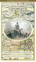 Collection de quatre cartes historiques de l'Essex de 1610 à 1836 - Collection of Four Historic Maps of Essex from 1610-1836