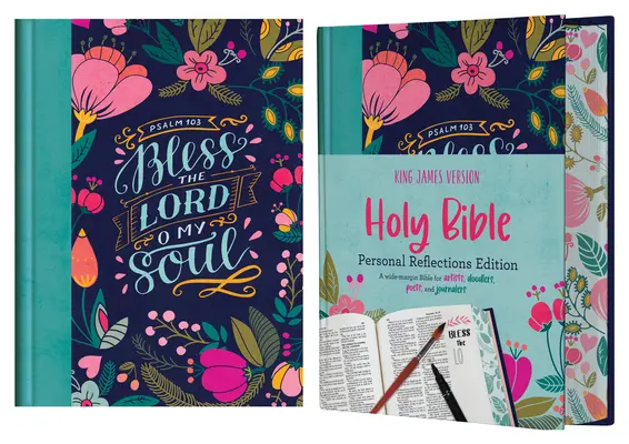 Réflexions Personnelles Bible KJV (Nouvelle Couverture) - Personal Reflections KJV Bible (New Cover Material)