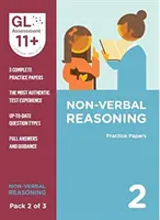 Épreuves pratiques 11+ - Raisonnement non verbal - Pack 2 (choix multiples) - 11+ Practice Papers Non-Verbal Reasoning Pack 2 (Multiple Choice)