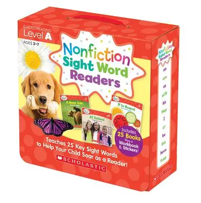 Nonfiction Sight Word Readers : Guided Reading Level a (Parent Pack) : Enseigne 25 mots clés pour aider votre enfant à devenir un grand lecteur ! - Nonfiction Sight Word Readers: Guided Reading Level a (Parent Pack): Teaches 25 Key Sight Words to Help Your Child Soar as a Reader!