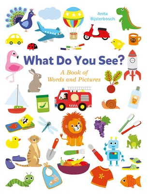 Qu'est-ce que tu vois ? un livre plein de mots et d'images - What Do You See? a Book Full of Words and Pictures