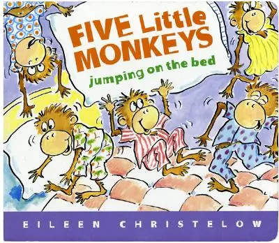 Cinq petits singes sautent sur le lit - Five Little Monkeys Jumping on the Bed