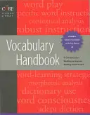 Manuel de vocabulaire : Bibliothèque d'alphabétisation de base - Vocabulary Handbook: Core Literacy Library