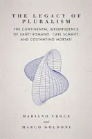 L'héritage du pluralisme : La jurisprudence continentale de Santi Romano, Carl Schmitt et Costantino Mortati - The Legacy of Pluralism: The Continental Jurisprudence of Santi Romano, Carl Schmitt, and Costantino Mortati