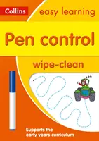 Cahier d'activités effaçable Pen Control [avec marqueur] (en anglais) - Pen Control Wipe-Clean Activity Book [With Marker]