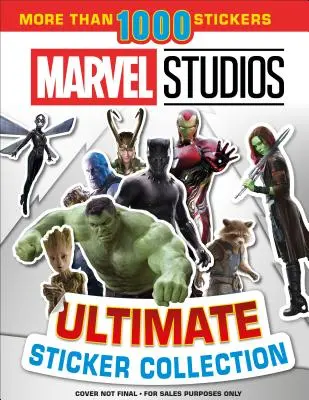 Collection d'autocollants ultime : Marvel Studios : Avec plus de 1000 autocollants - Ultimate Sticker Collection: Marvel Studios: With More Than 1000 Stickers
