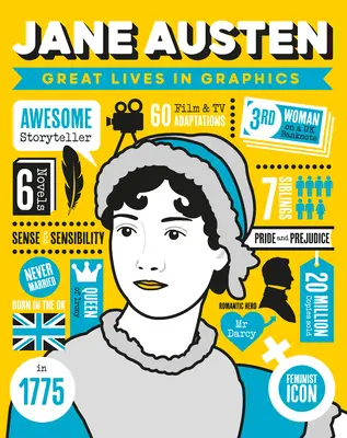 Les grandes vies en graphisme : Jane Austen - Great Lives in Graphics: Jane Austen