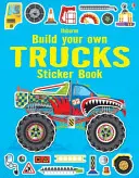 Livre d'autocollants de camions à construire - Build Your Own Trucks Sticker Book