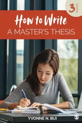 Comment rédiger un mémoire de maîtrise - How to Write a Master′s Thesis