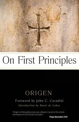 Sur les premiers principes - On First Principles