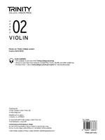 Trinity College London Violin Exam Pieces 2020-2023 : Grade 2 (partie seulement) - Trinity College London Violin Exam Pieces 2020-2023: Grade 2 (part only)