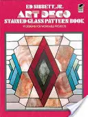 Livre de motifs pour vitraux Art déco - Art Deco Stained Glass Pattern Book