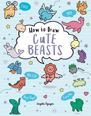 Comment dessiner des bêtes mignonnes, 4 - How to Draw Cute Beasts, 4