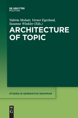 Architecture du sujet - Architecture of Topic