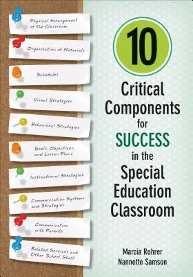 10 éléments essentiels pour réussir dans la classe d'éducation spéciale - 10 Critical Components for Success in the Special Education Classroom