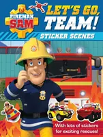 Le pompier Sam : Allez, l'équipe ! Scènes d'autocollants - Fireman Sam: Let's Go, Team! Sticker Scenes