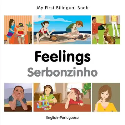 Mon premier livre bilingue-Sentiments (anglais-portugais) - My First Bilingual Book-Feelings (English-Portuguese)