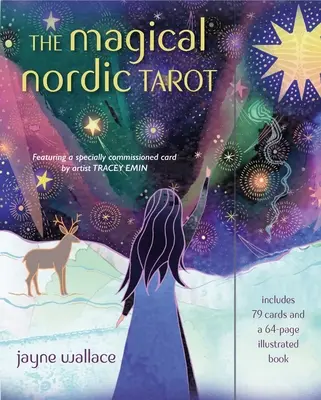 Le Tarot Magique Nordique : Comprend un jeu complet de 79 cartes et un livre illustré de 64 pages [avec livret]. - The Magical Nordic Tarot: Includes a Full Deck of 79 Cards and a 64-Page Illustrated Book [With Booklet]