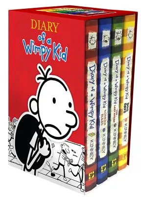 Boîte de livres 1-4 du Journal d'un Wimpy Kid révisé - Diary of a Wimpy Kid Box of Books 1-4 Revised