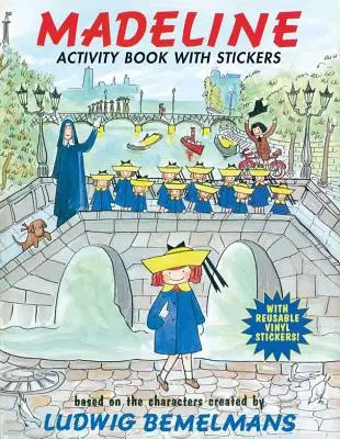 Livre d'activités Madeline avec autocollants - Madeline Activity Book with Stickers