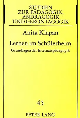 Lernen Im Schuelerheim : Grundlagen Der Internatspaedagogik - Lernen Im Schuelerheim: Grundlagen Der Internatspaedagogik