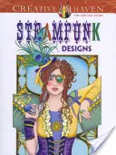 Livre à colorier Creative Haven Steampunk Designs - Creative Haven Steampunk Designs Coloring Book