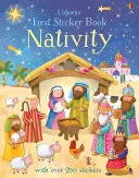 Premier livre d'autocollants Nativité - First Sticker Book Nativity