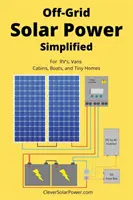 L'énergie solaire hors réseau simplifiée : Pour les camping-cars, les fourgonnettes, les cabanes, les bateaux et les petites maisons - Off Grid Solar Power Simplified: For Rvs, Vans, Cabins, Boats and Tiny Homes