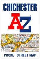 Carte des rues de poche A-Z de Chichester - Chichester A-Z Pocket Street Map